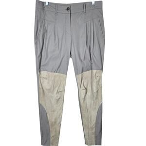 Brunello Cucinelli Pants Women IT44 US8 Equestrian Riding Breeches Jodhpurs FLAW